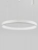 Biała Lampa Wisząca Okrąg JACA CCT LE43513 LUCES EXCLUSIVAS